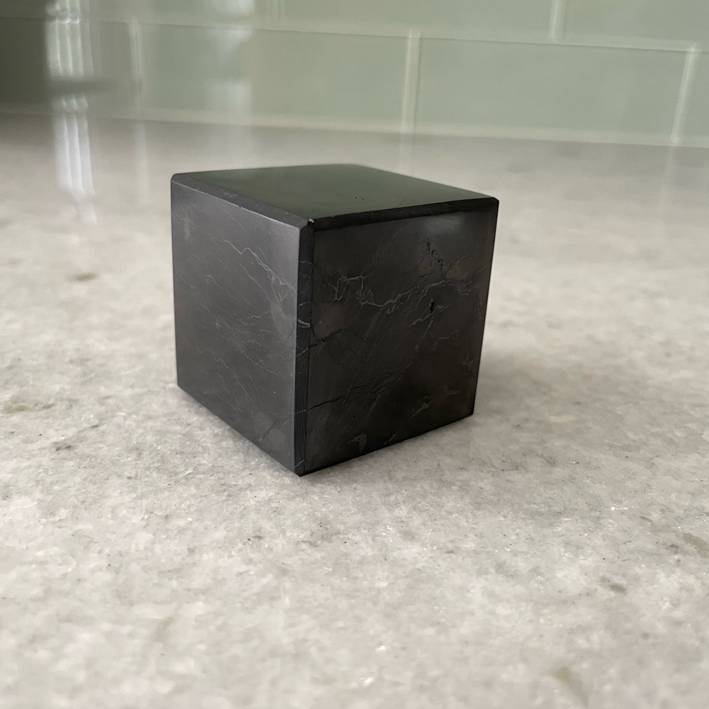 Polished Shungite Cube 40mm